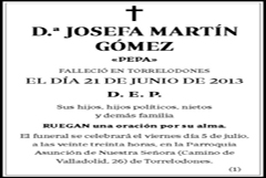 Josefa Martín Gómez